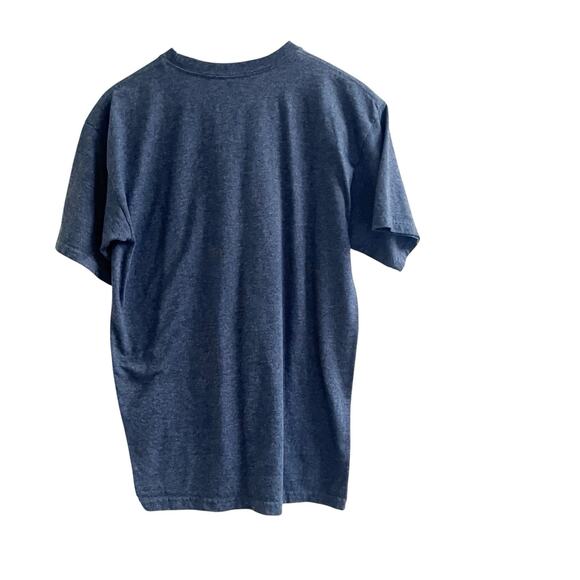 Big Kahuna Crewneck Tee Size Medium Unisex Blue From Hawaii Surf Wave Logo - Picture 2 of 5